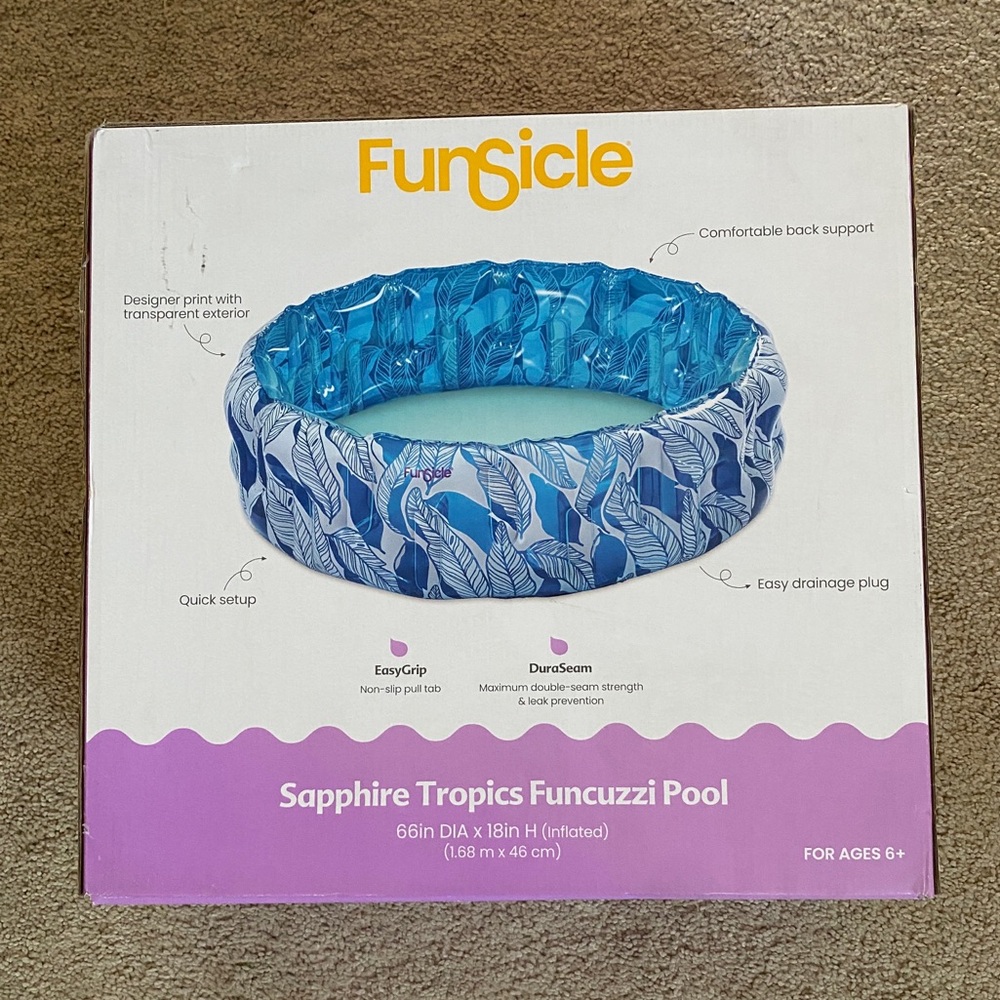 New Round Inflatable Pool - Picture 8 of 9